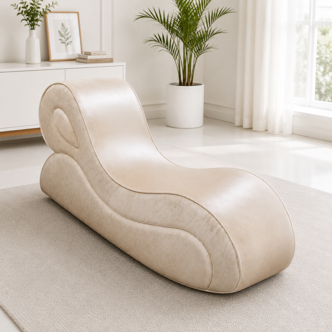 Waveluxe Velvet Lounge Sofa