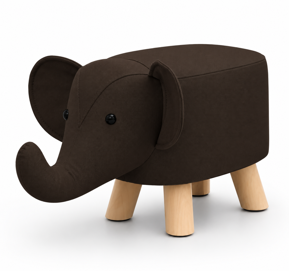 Kids Elephant Ottoman Stool