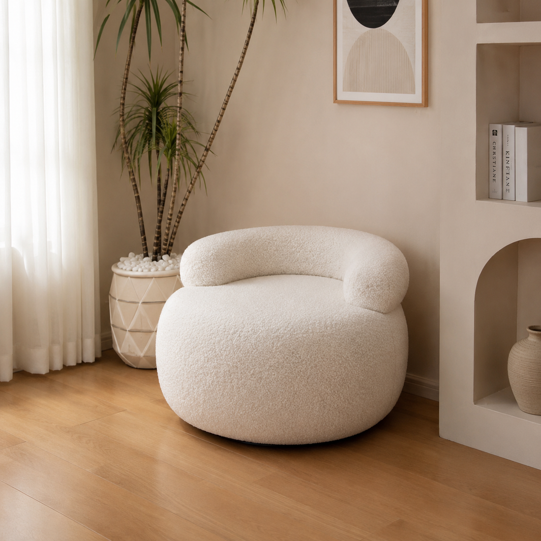 Modern Teddy Accent Lounge Chair